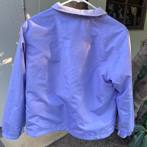 Girls Reversible Purple Jacket Size Large (12-14) - Picture 3 of 14